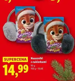 Lidl nauszniki z cukierkami oferta
