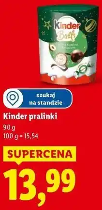 Lidl Kinder pralinki oferta
