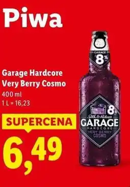 Lidl garage Hardcore Very Berry Cosmo oferta