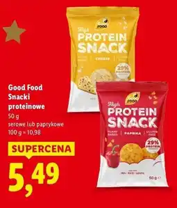 Lidl Good Food Snacki proteinowe oferta
