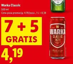 Lidl Warka Classic oferta