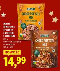 Lidl Alesto Mieszanka orzechów z preclem i czekoladą oferta