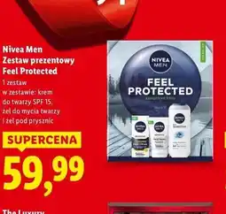 Lidl Nivea Men Zestaw prezentowy Peel Proctected oferta