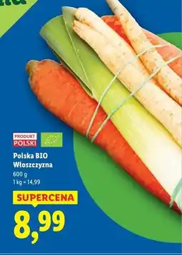 Lidl Włoszczyzna bio oferta