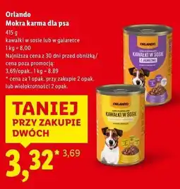 Lidl Orlando Mokra karma dla psa oferta