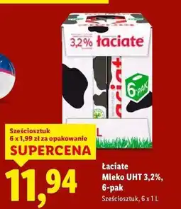 Lidl Mleko 3.2% Łaciate oferta