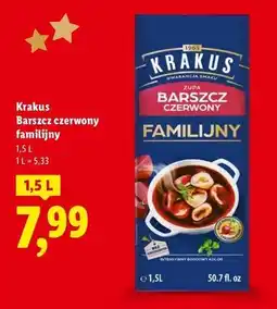 Lidl Barszcz czerwony Krakus Maspex oferta
