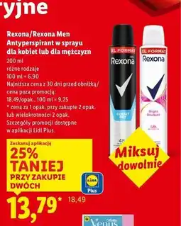 Lidl Antyperspirant Rexona Bright Bouquet (Sexy Bouquet) oferta