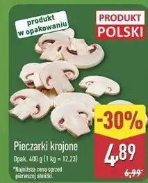 ALDI Pieczarki krojone polskie oferta