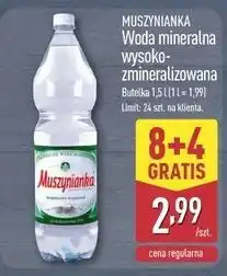 ALDI Woda niegazowana Muszynianka oferta