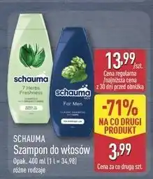 ALDI Szampon classic Schauma For Men oferta
