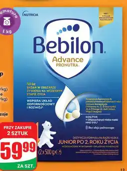 Dino Bebilon Advance Pronutra Junior po 2. roku życia (Mleko Bebilon Advance 2, 3, 4, 5) oferta