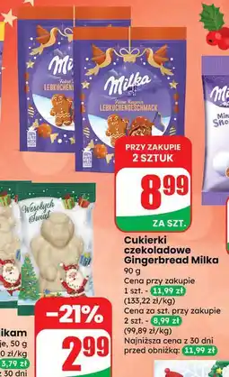 Dino Kulki czekoladowe gingerbread Milka oferta