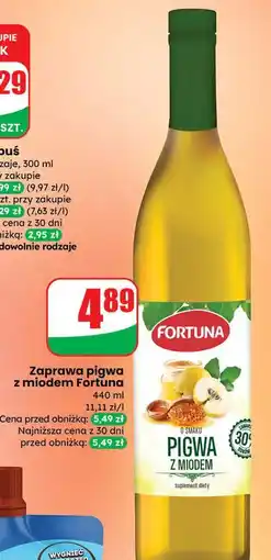 Dino Syrop pigwa z miodem Fortuna oferta
