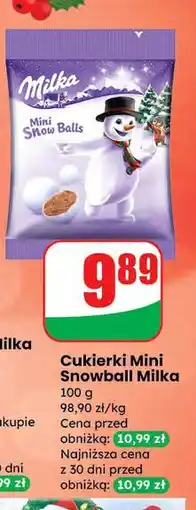 Dino Kule czekoladowe mini Milka Snow Balls oferta