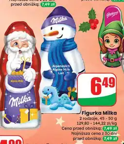 Dino Mikołaj z czekolady Milka oferta