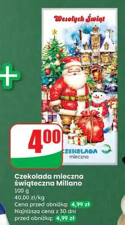 Dino Czekolada świąteczna Millano oferta