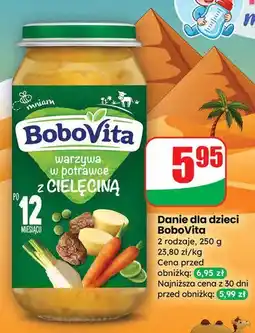 Dino Warzywa w potrawce z cielęciną Bobovita oferta