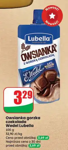 Dino Owsianka z gorzką czekoladą Lubella oferta