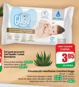 Dino Chusteczki nawilżane Gugu Premium oferta
