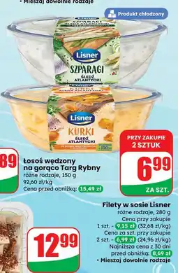 Dino Filety śledziowe w sosie śmietanowym ze szparagami Lisner Smak Sezonu oferta