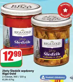 Dino Złoty śledzik wędzony w sosie pomidorowym Riga Gold oferta
