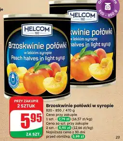 Dino Brzoskwinie połówki Helcom oferta