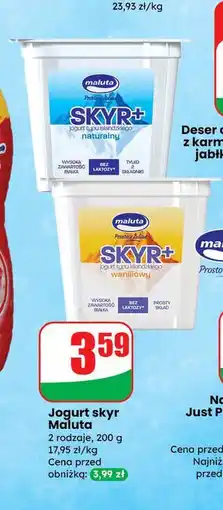 Dino Jogurt skyr naturalny Maluta oferta