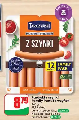 Dino Parówki z szynki Tarczyński oferta