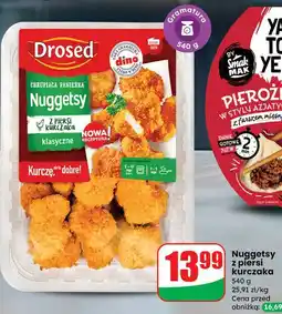 Dino Nuggetsy z piersi kurczaka klasyczne Drosed oferta