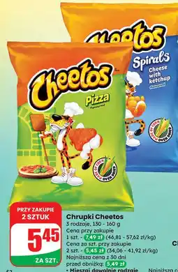 Dino Chrupki pizzerini Cheetos oferta