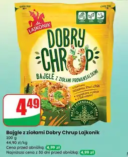 Dino Bajgle z ziołami prowansalskimi Lajkonik Dobry Chrup oferta