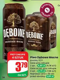 Dino Piwo Dębowe Mocne oferta