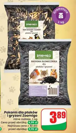 Dino Nasiona słonecznika dla ptaków i gryzoni Zoomigo oferta