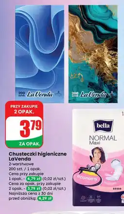 Dino Chusteczki higieniczne Lavenda oferta