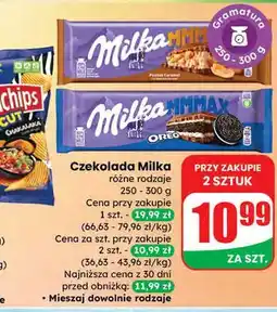 Dino Czekolada peanut caramel Milka Mmmax oferta