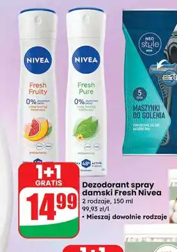 Dino Dezodorant fresh fruity Nivea oferta