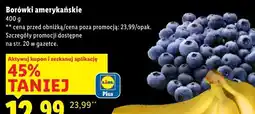 Lidl Borówki amerykańskie 400 g Lidl oferta