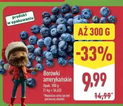 ALDI Borówki amerykańskie 300 g Aldi oferta