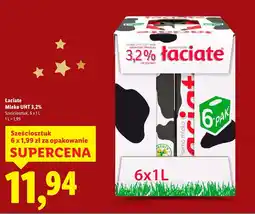 Lidl Mleko UHT 3,2%, 6 x 1L Łaciate oferta