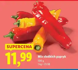 Lidl Mix słodkich papryk Lidl oferta