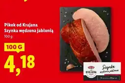 Lidl Szynka wędzona jabłonią Pikok od Krajana oferta