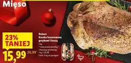 Lidl Kaczka faszerowana grzybami i kaszą Deluxe oferta