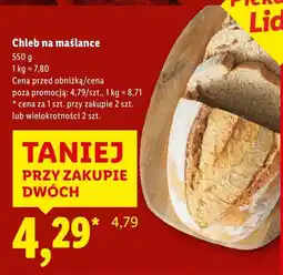 Lidl Chleb na maślance Lidl oferta