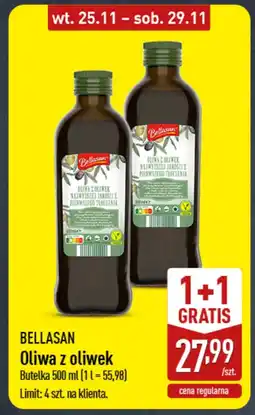 ALDI Oliwa z oliwek Bellasan 1+1 gratis oferta