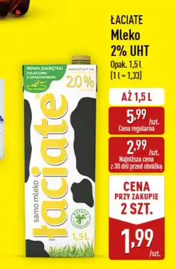 ALDI Mleko Łaciate 2% UHT oferta