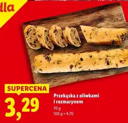 Lidl Przekąska z oliwkami i rozmarynem Lidl oferta