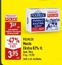 ALDI Masło Ekstra 82% tł. Polmlek oferta