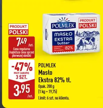 Masło Ekstra 82% tł. Polmlek