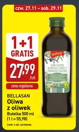 ALDI Oliwa z oliwek Bellasan 1+1 gratis oferta